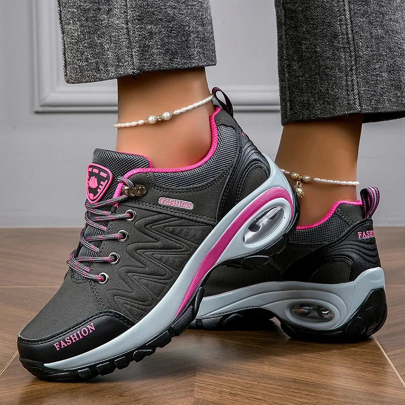 Eco trekkingschuhe | Ergonomische wasserdichte Wanderschuhe Damen für einlage