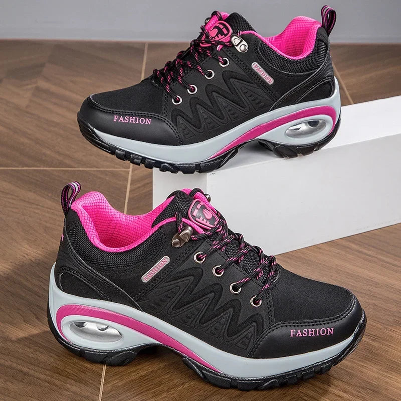 Eco trekkingschuhe | Ergonomische wasserdichte Wanderschuhe Damen für einlage