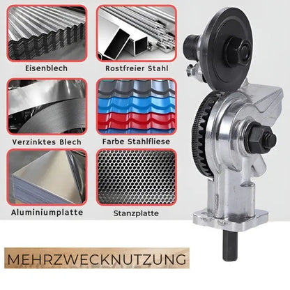 Metallschneider Aufsatz für Bohrmaschinen – Präzise Schnitte in Metall, Aluminium & Kunststoff