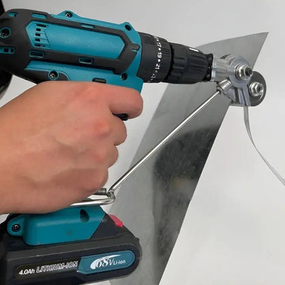 Metallschneider Aufsatz für Bohrmaschinen – Präzise Schnitte in Metall, Aluminium & Kunststoff