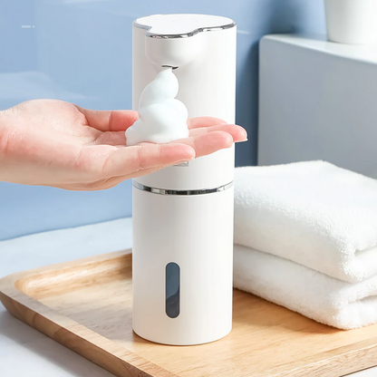 Automatischer Seifenspender mit Schaum: Berührungslose Hygiene für Ihr Badezimmer - Ideal für die Erkältungszeit
