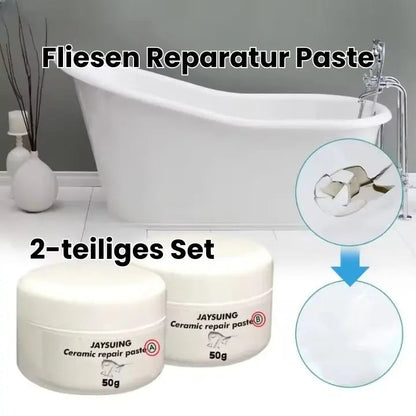 Fliesen Reparaturpaste: Schnelle & Effektive Reparatur für Risse und Absplitterungen – Für ein makelloses Zuhause