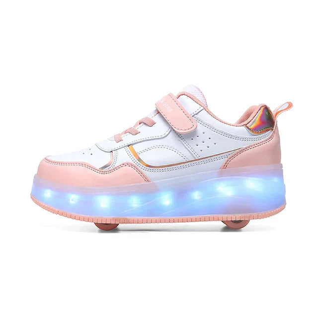 Zoe Orthopädische LED Rollschuhe - Stilvolle & Sichere Sneakers für Kinder