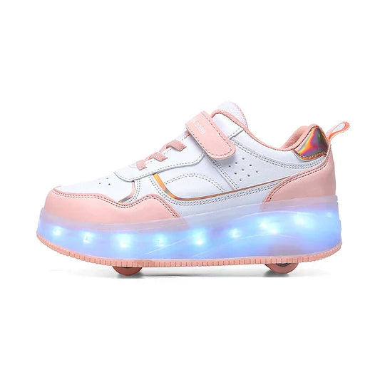 Zoe Orthopädische LED Rollschuhe - Stilvolle & Sichere Sneakers für Kinder