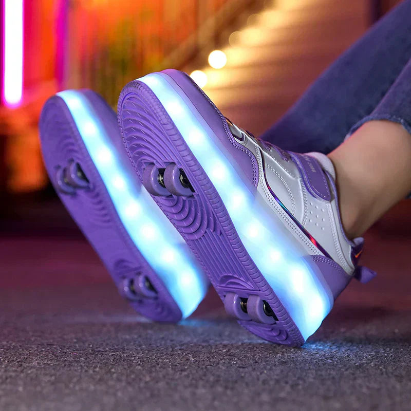 Zoe Orthopädische LED Rollschuhe - Stilvolle & Sichere Sneakers für Kinder