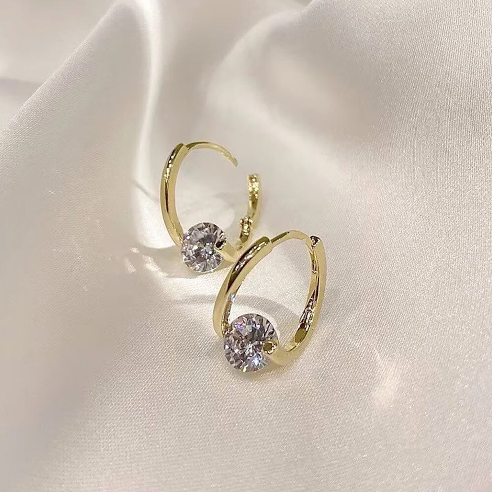 AuraGem - Lymphvity Germanium Ohrringe: Eleganz trifft Wohlbefinden