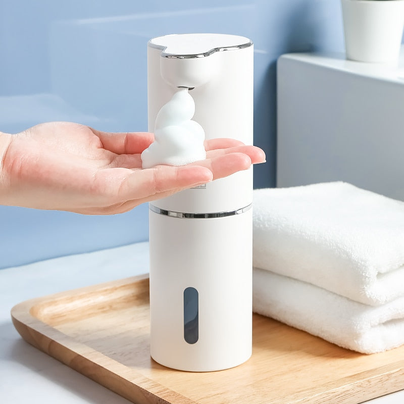 Automatischer Seifenspender mit Schaum: Berührungslose Hygiene für Ihr Badezimmer - Ideal für die Erkältungszeit