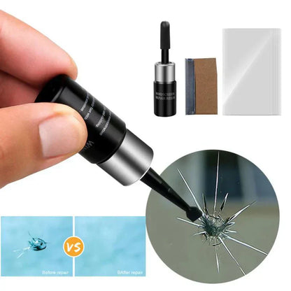 SwiftPatch | Professionelle Reparatur von gesprungenem Glas | Auto Windschutzscheiben-Reparatur-Kit