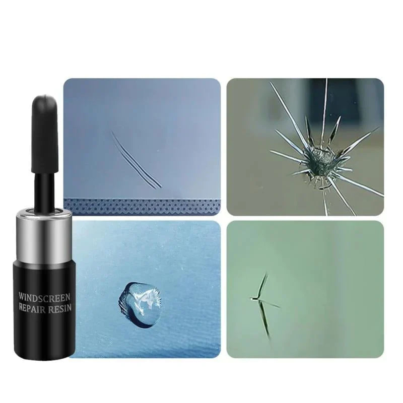 SwiftPatch | Professionelle Reparatur von gesprungenem Glas | Auto Windschutzscheiben-Reparatur-Kit