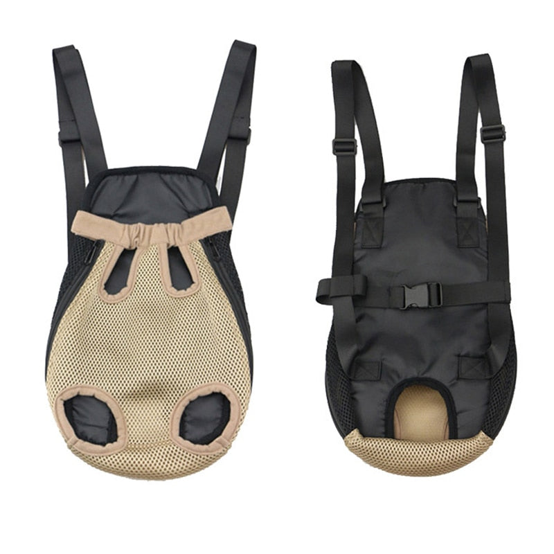 Ergonomische Hundetasche als Rucksack: Perfekt für kleine Hunde & Welpen im Herbst & auf Reisen