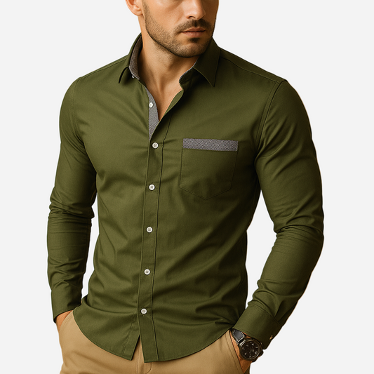Hemd für Herren - Stilvoll & Slim Fit für den Winter