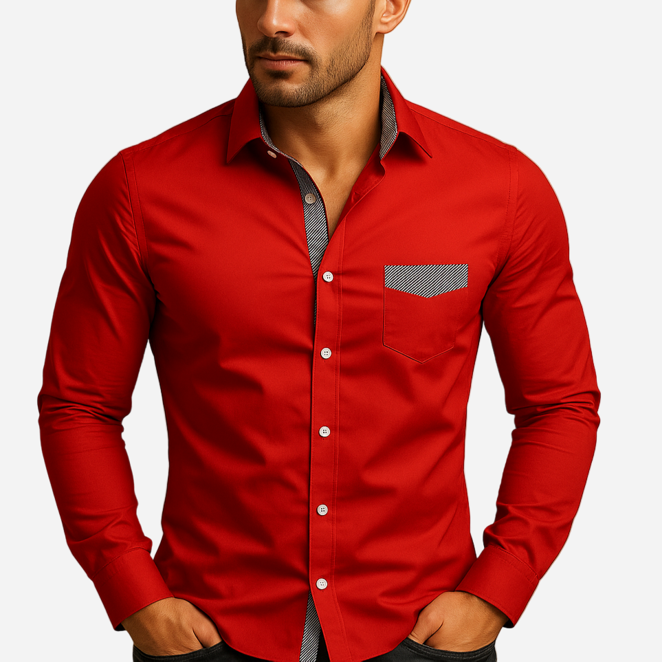 Hemd für Herren - Stilvoll & Slim Fit für den Winter