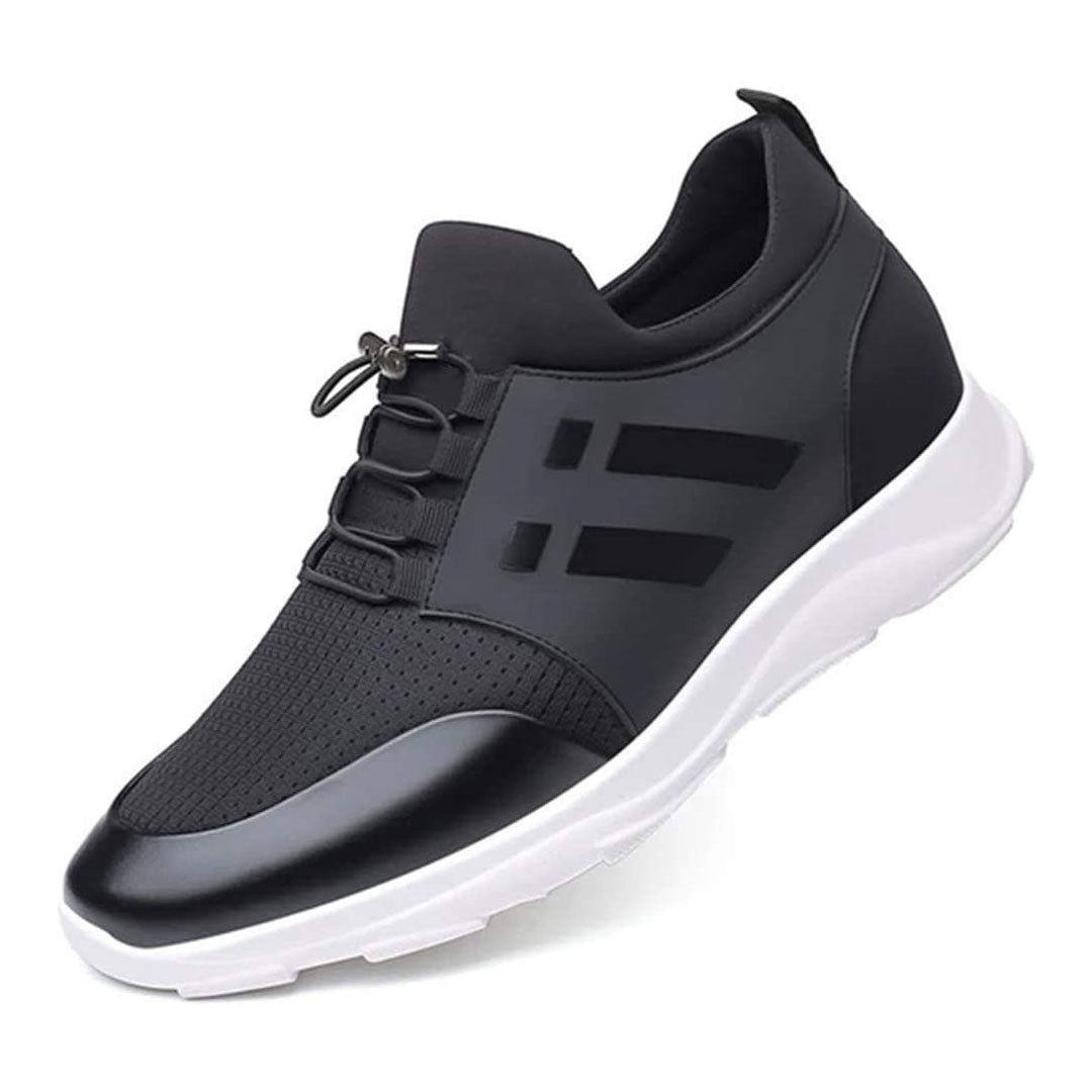 Henzler herrenschuhe | Ergonomische Business leder-look Sneaker für einlage