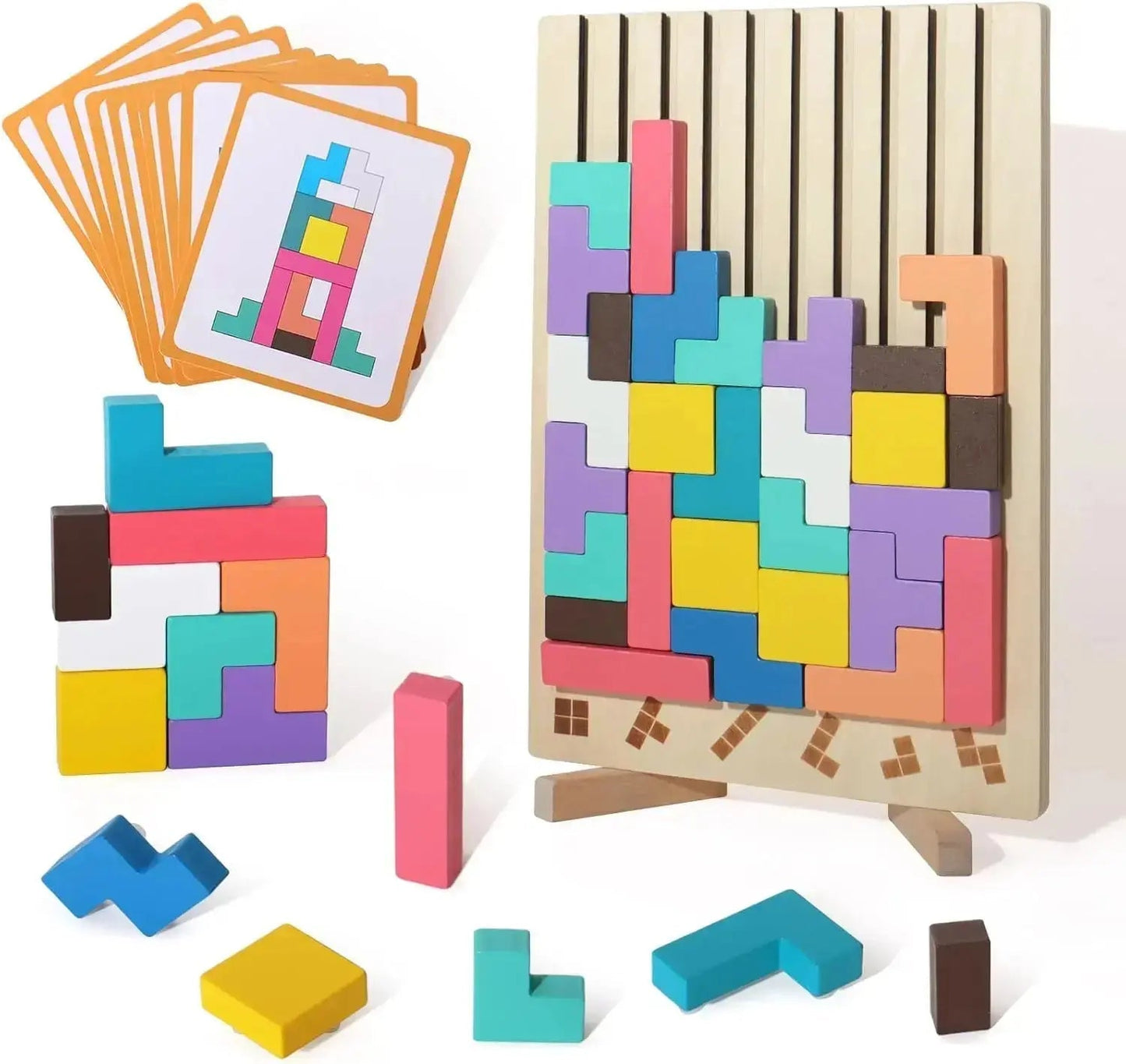 Anti-Stress Holzspiel für Erwachsene – Steigern Sie Ruhe, Fokus & Kreativität am Arbeitsplatz