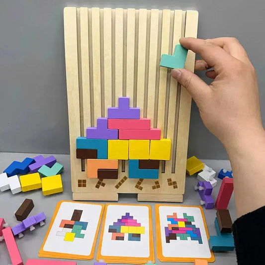 Anti-Stress Holzspiel für Erwachsene – Steigern Sie Ruhe, Fokus & Kreativität am Arbeitsplatz