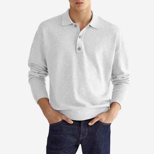 Langarmshirt für Herren - Casual & Elegant für den Winter