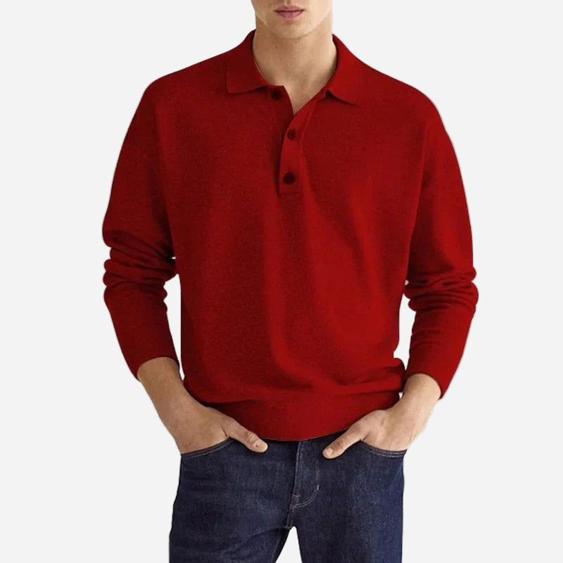 Langarmshirt für Herren - Casual & Elegant für den Winter