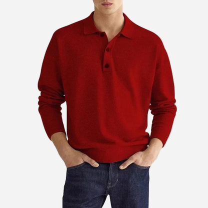 Langarmshirt für Herren - Casual & Elegant für den Winter