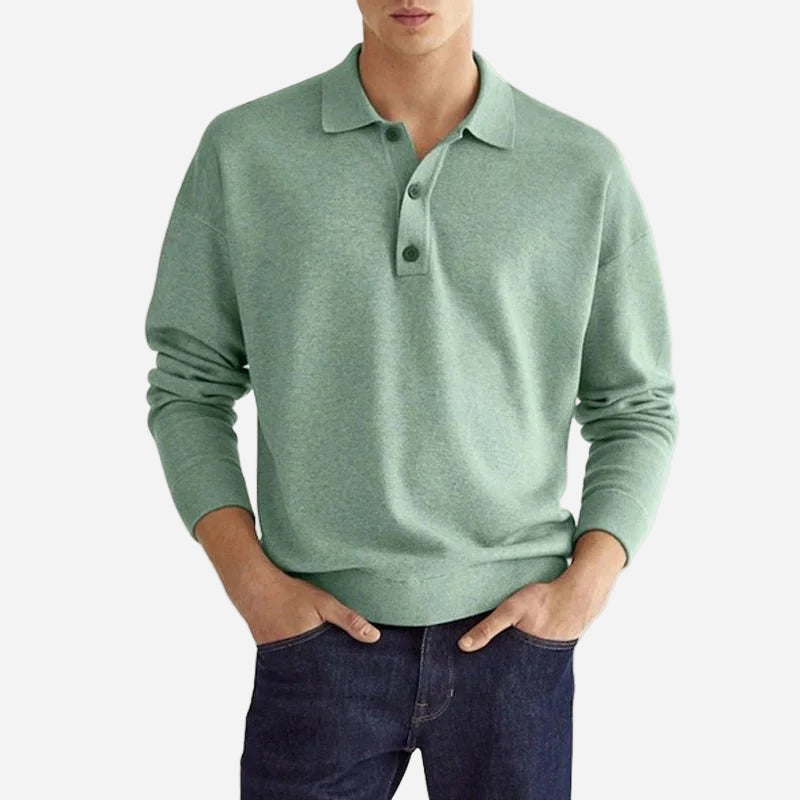 Langarmshirt für Herren - Casual & Elegant für den Winter