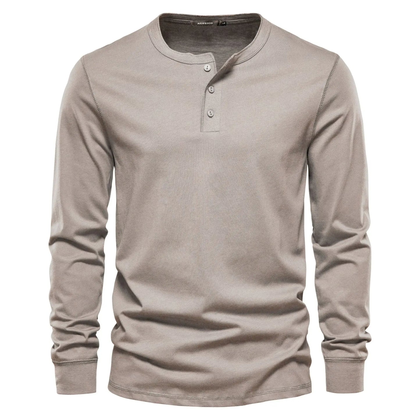 T-Shirt für Herren - Rundhals & Baumwolle für den Winter