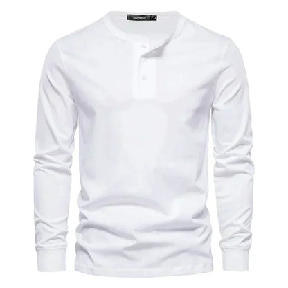 T-Shirt für Herren - Rundhals & Baumwolle für den Winter