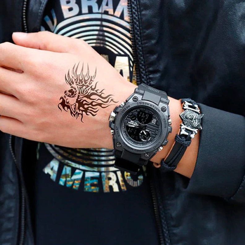 ReconTime Militair Herenhorloge - Robuust, Stijlvol & Multifunctioneel