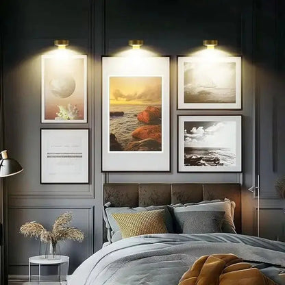 1+1 Gratis: Magnetische LED-Bilderleuchte - Perfekte Beleuchtung für Ihre Kunstwerke