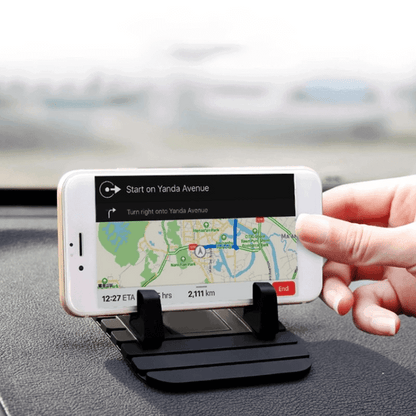 Hochwertige, rutschfeste & wiederverwendbare Silikon-Handyhalterung für Auto & Tisch – Sicherer Halt für Navigation & mehr (Herbst-Kollektion)