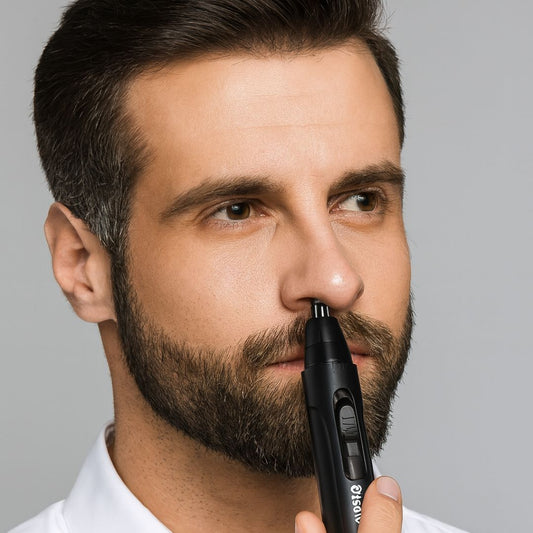 Professioneller Wiederaufladbarer Nasen- und Ohrhaarschneider für Damen und Herren - Präzise & Schmerzfrei