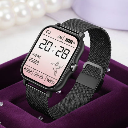 ChicTime - Damen Smartwatch mit Telefonfunktion – Fitness Tracker mit Herzfrequenz & SpO2, wasserdicht, für iOS & Android