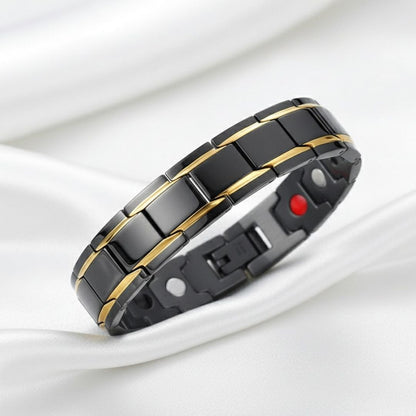 AuraFlex Magnetarmband für Damen – Elegantes  Magnetschmuck aus Edelstahl zur Förderung des Wohlbefindens
