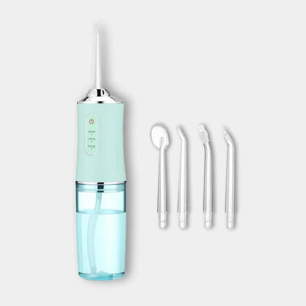 AquaFloss: Professionele Oplaadbare Waterflosser voor een Gezonde Mond - Inclusief Meerdere Mondstukken