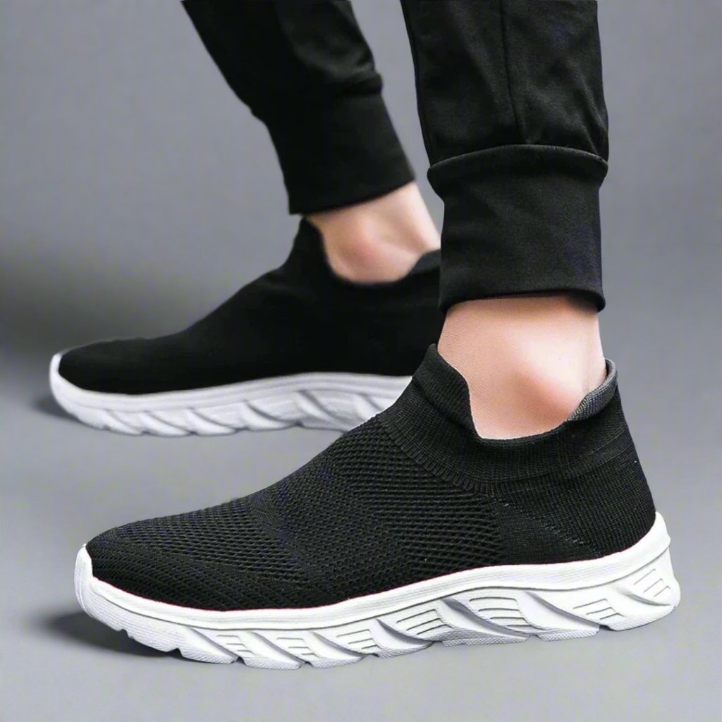 Schwarze Alttagschuhe für Männer