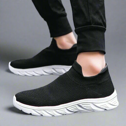 Schwarze Alttagschuhe für Männer