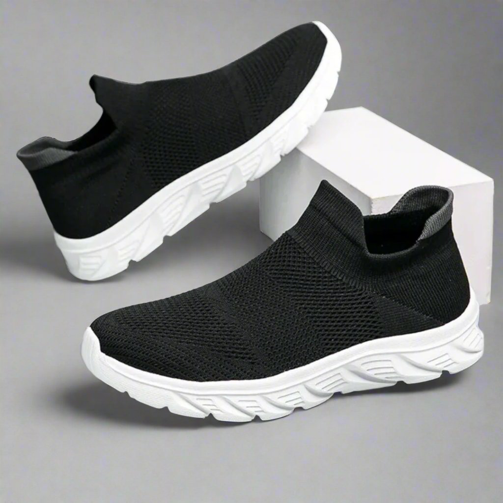 Schwarze Alttagschuhe für Männer