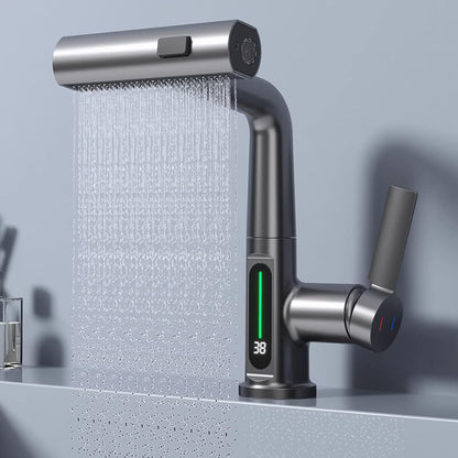 WaterMaster: Der Vielseitige LED-Wasserhahn für Küche & Bad – 360° drehbar, 5 Strahlmodi & Temperaturanzeige