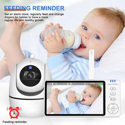 Babyphone für Babys - 360° Kamera, Monitor & Nachtsicht