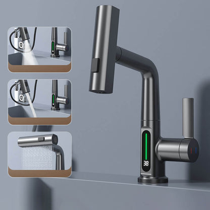 WaterMaster: Der Vielseitige LED-Wasserhahn für Küche & Bad – 360° drehbar, 5 Strahlmodi & Temperaturanzeige