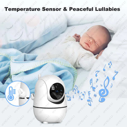 Babyphone für Babys - 360° Kamera, Monitor & Nachtsicht