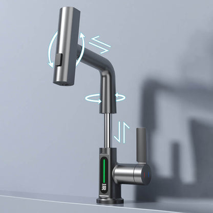 WaterMaster: Der Vielseitige LED-Wasserhahn für Küche & Bad – 360° drehbar, 5 Strahlmodi & Temperaturanzeige