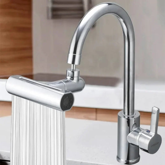 Drehbare Waschbeckenarmatur 720° mit 4 Strahlarten - Modern & Funktional