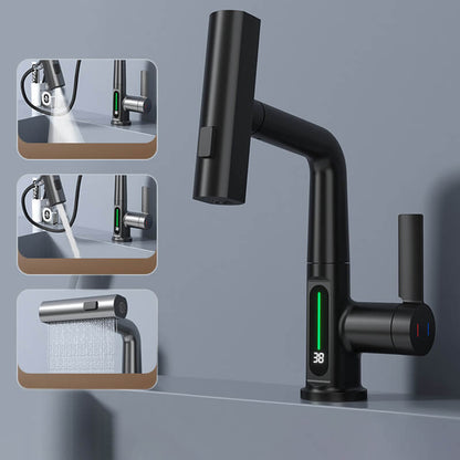 WaterMaster: Der Vielseitige LED-Wasserhahn für Küche & Bad – 360° drehbar, 5 Strahlmodi & Temperaturanzeige