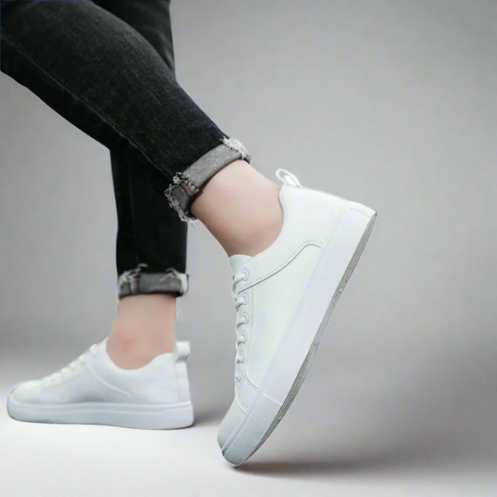 ECO freizeit sneakers | Bequeme Leder Casual Schnür-Sneakers für Herren