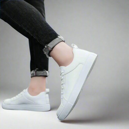 ECO freizeit sneakers | Bequeme Leder Casual Schnür-Sneakers für Herren