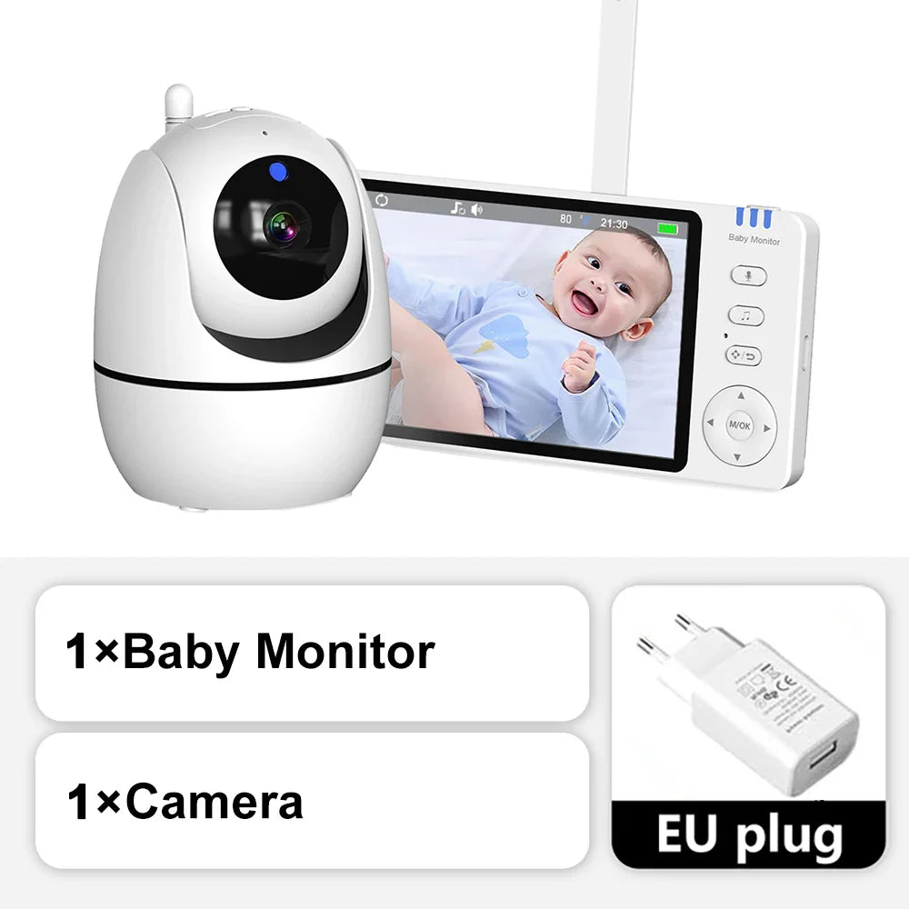 Babyphone für Babys - 360° Kamera, Monitor & Nachtsicht