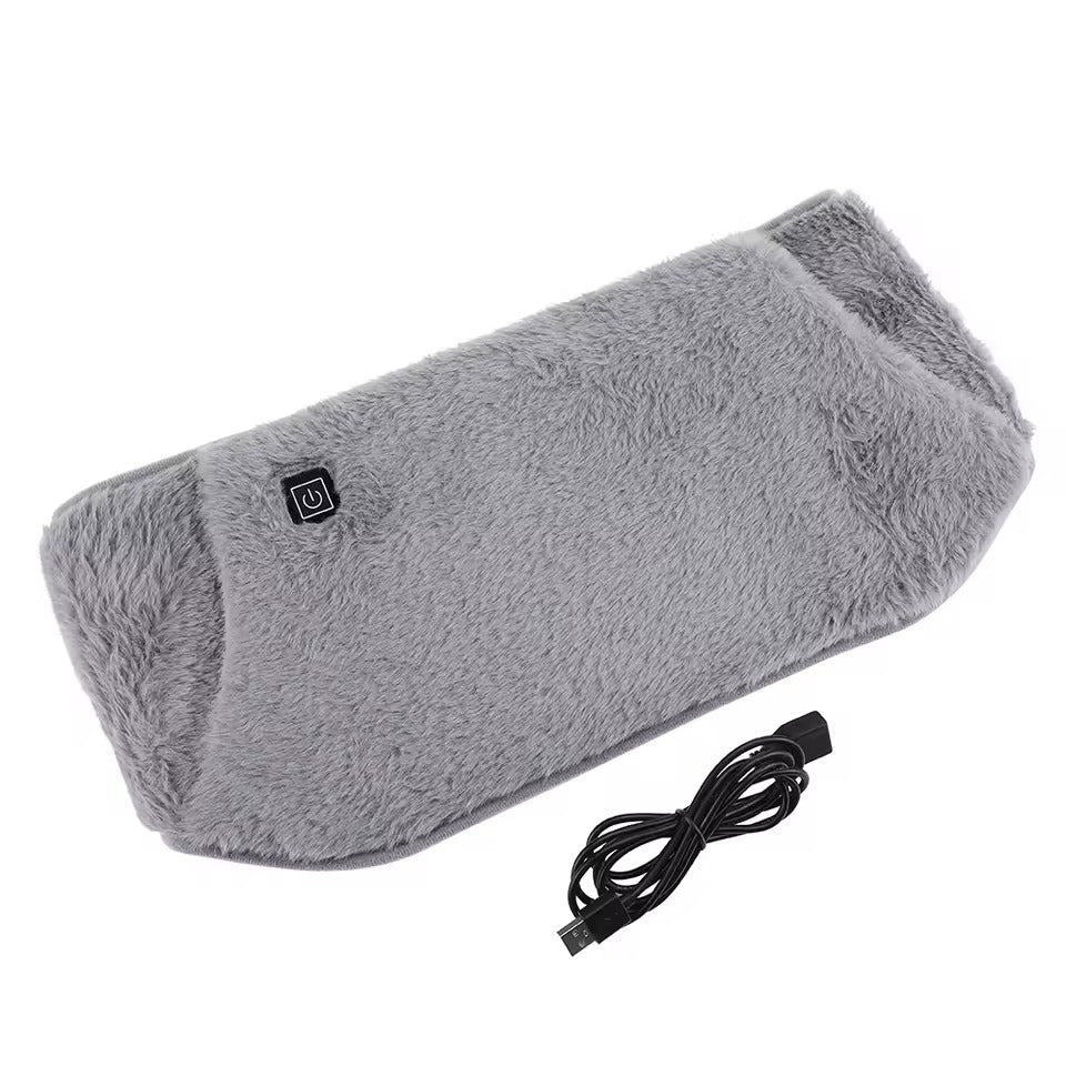 WarmFlex - Therapeutisches Heizkissen für Bauch, Lendenwirbelsäule und Gebärmutter mit elektrischem Heizgürtel / Taillenwärmer via USB