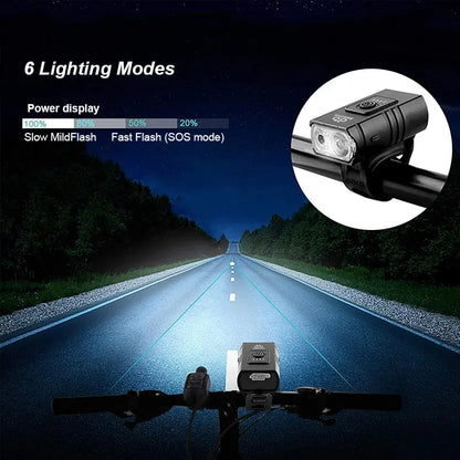 Fahrradlicht für Fahrräder - LED, Hell & 4-in-1 Halterung
