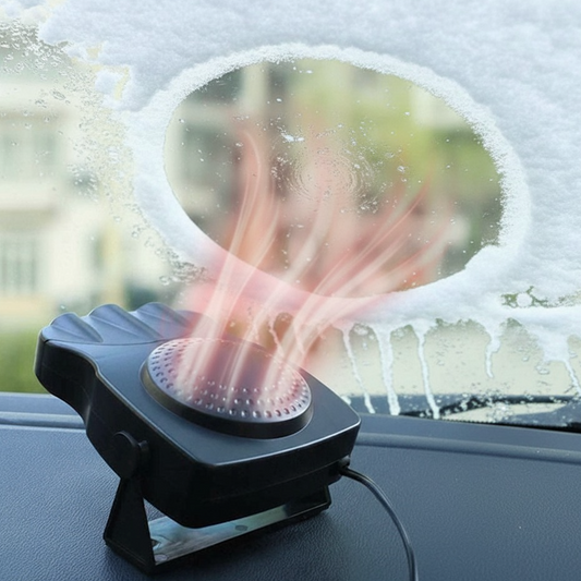 ThermoMobil - Schneller Auto Heizlüfter & Scheibenenteiser 12V – Tragbare KFZ Defroster Gebläse für Klare Sicht