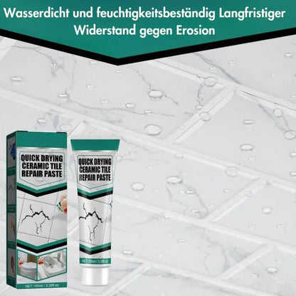 Reparaturpaste für Keramikfliesen - Schnell trocknend & Langlebig