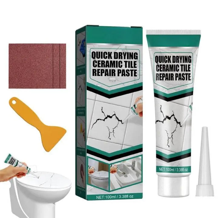 Reparaturpaste für Keramikfliesen - Schnell trocknend & Langlebig